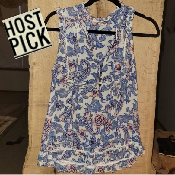 Spell Etienne Sleeveless Blouse - S - Picture 2 of 5